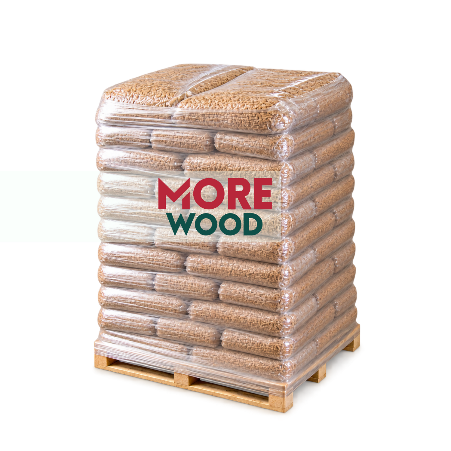 Wood Pellets for Heating - 65 x 15kg Bags (ENplus A1, 6mm)