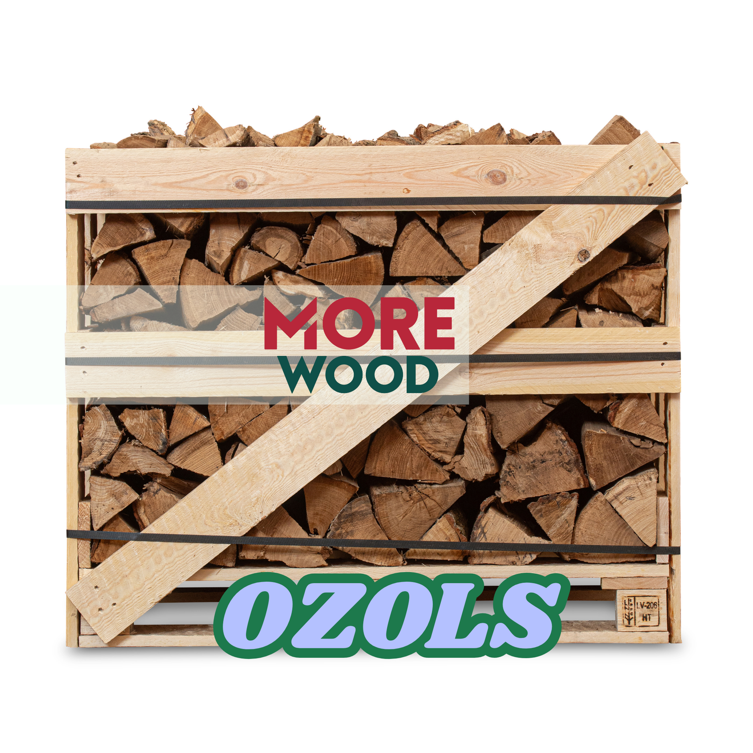 Kiln-Dried OAK Firewood in 0.8RM Crate