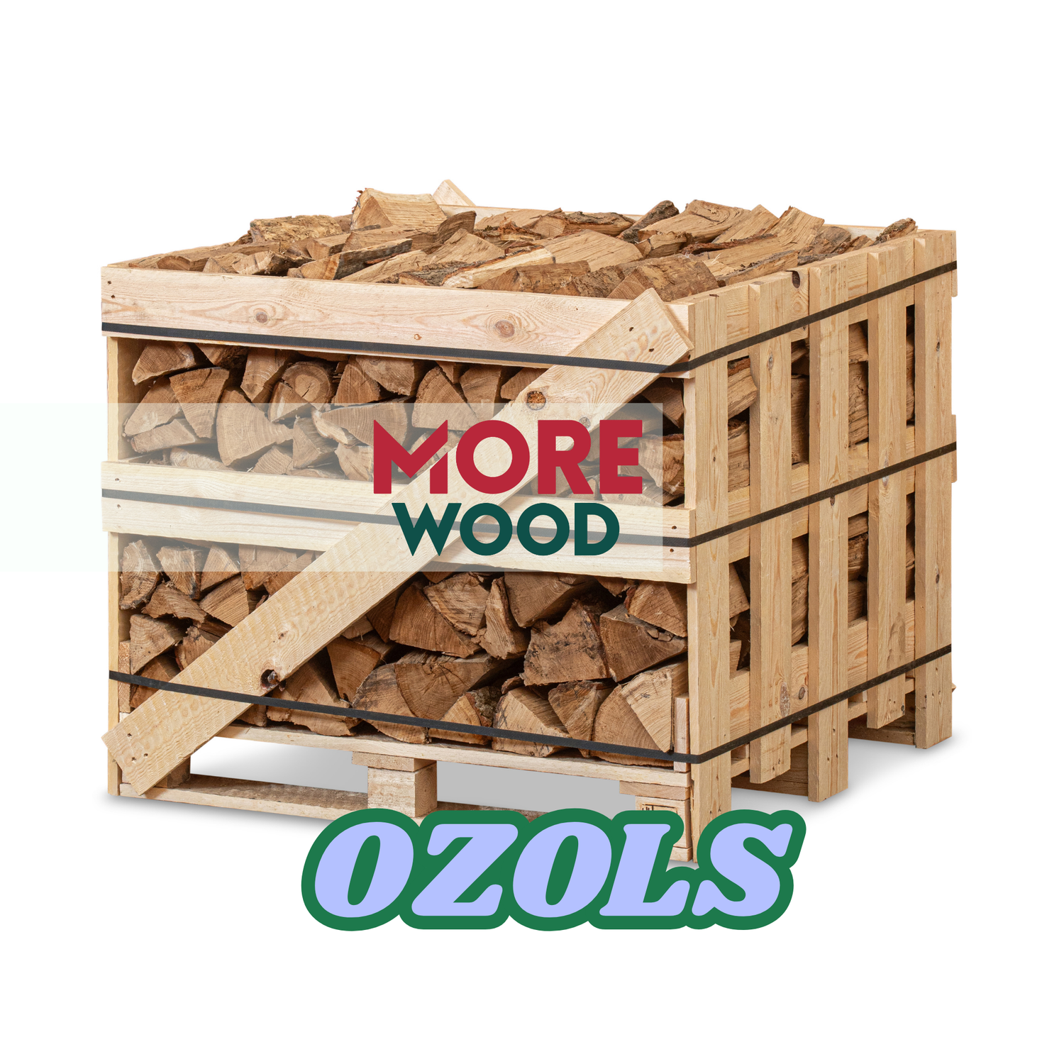 Kiln-Dried OAK Firewood in 0.8RM Crate