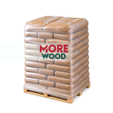 Wood Pellets for Heating - 65 x 15kg Bags (ENplus A1, 6mm)