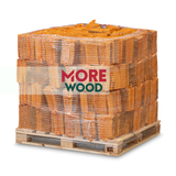 Dried Birch Firewood in Net Bags - 56 x 25L Bags on a Pallet