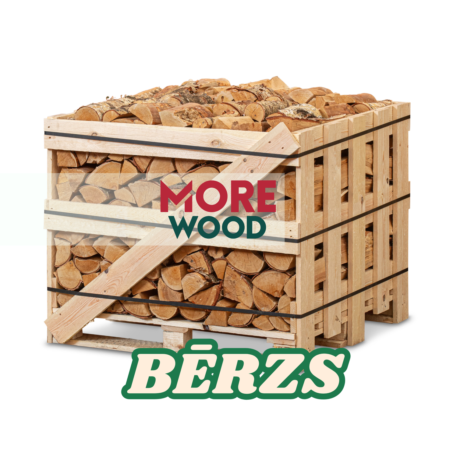 Kiln-Dried BIRCH Firewood in 0.8RM crate
