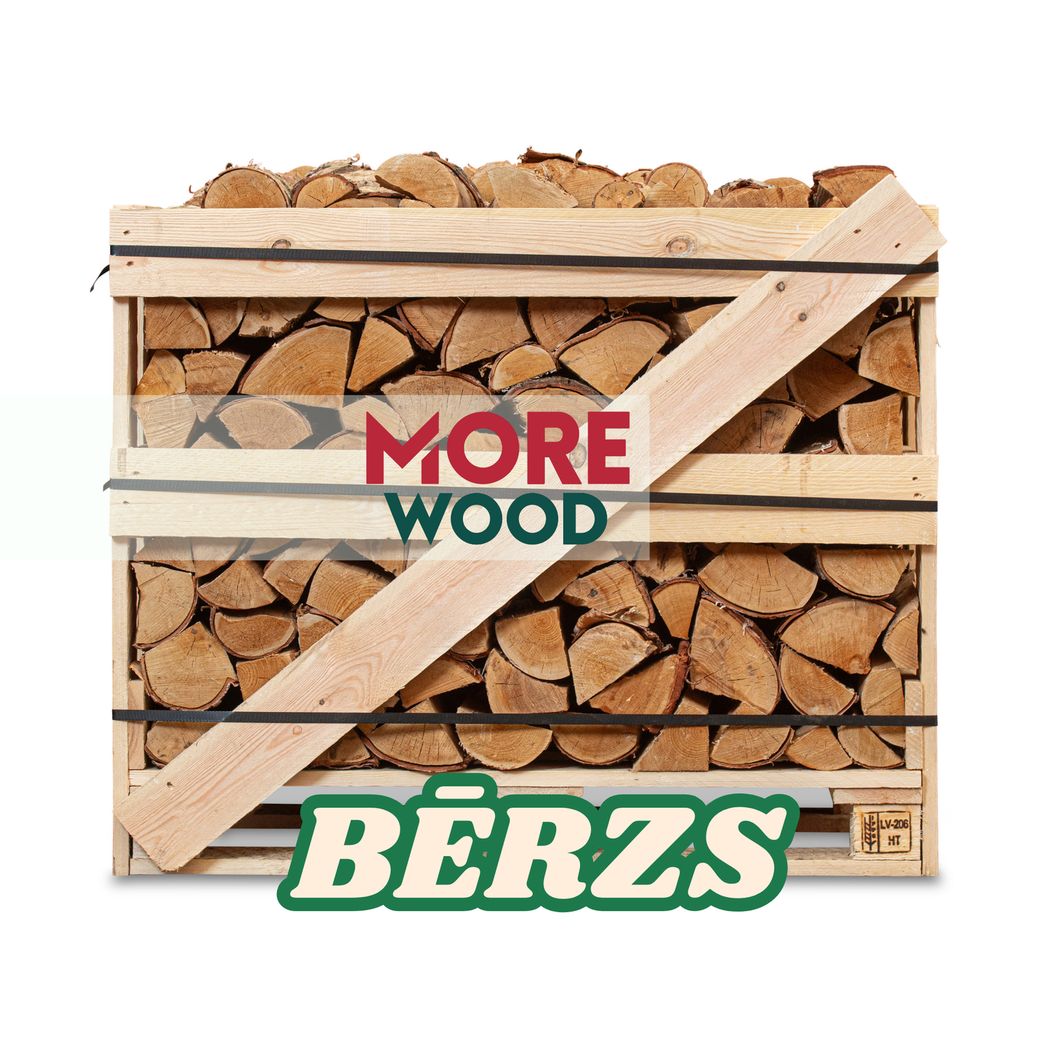 Kiln-Dried BIRCH Firewood in 0.8RM crate