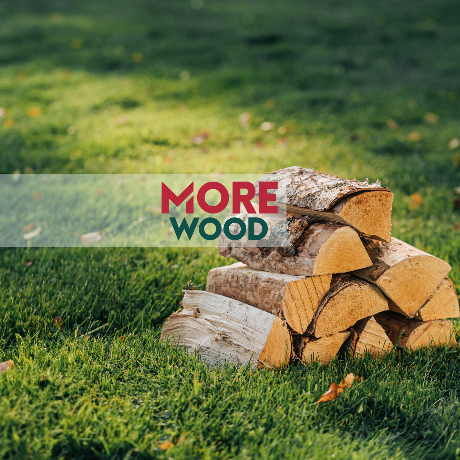 Dried Birch Firewood in Net Bags - 56 x 25L Bags on a Pallet