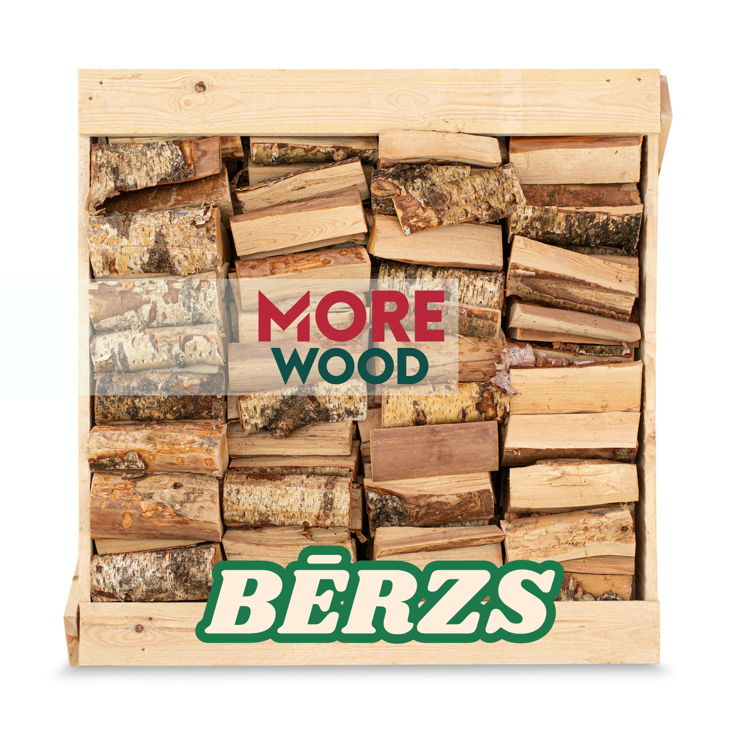 Kiln-Dried BIRCH Firewood in 0.8RM crate